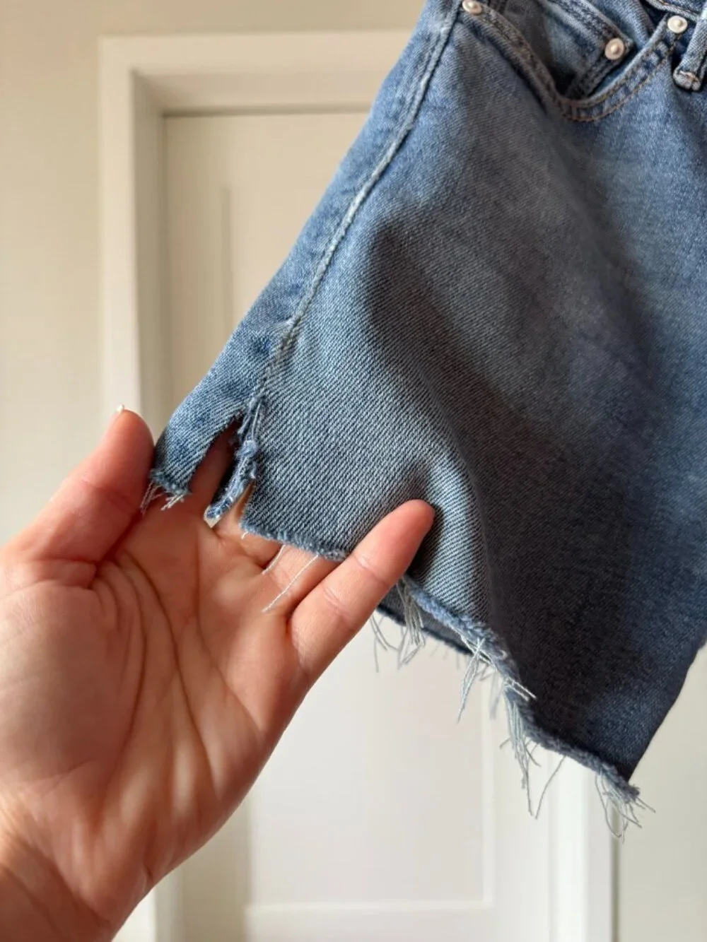 Mother Denim Jean Shorts Size 26
